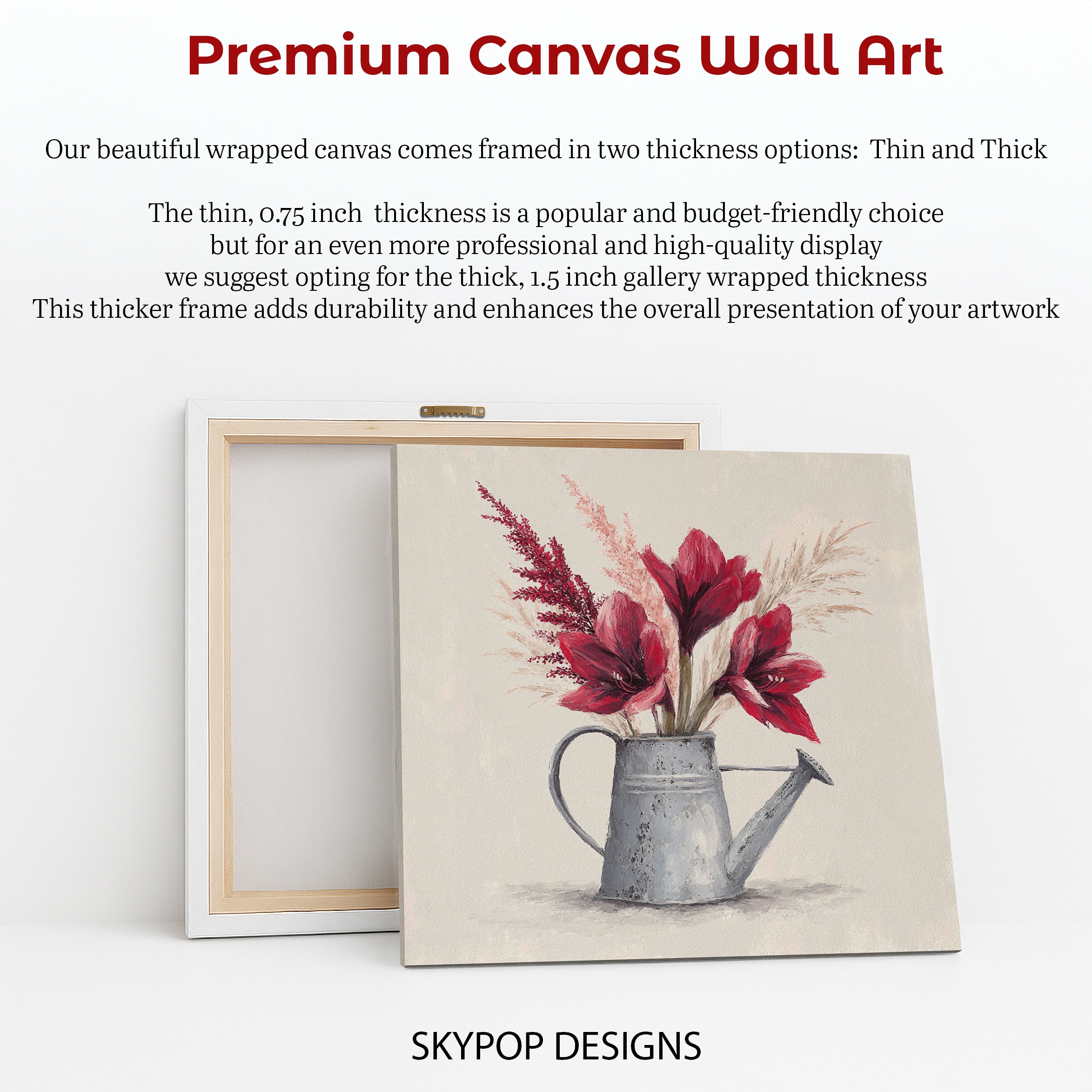 6.jpg Rustic Watering Can Bouquet Art