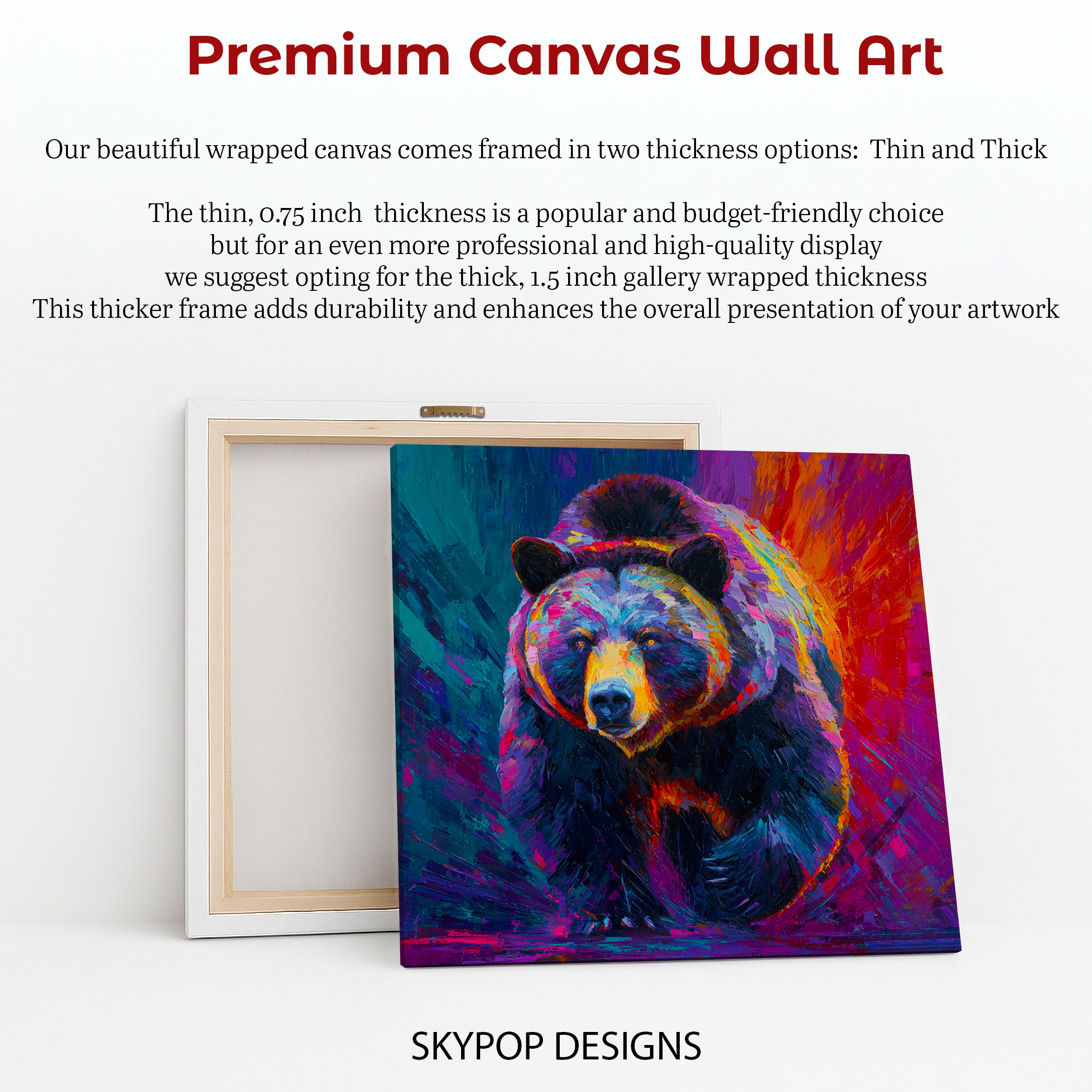 6.jpg Colorful Bear Art
