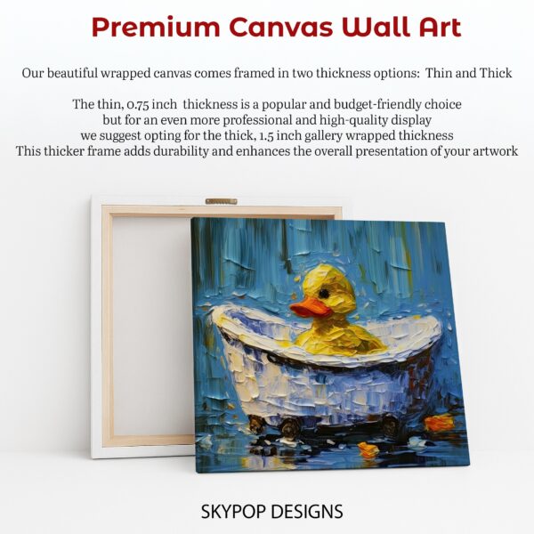 Duck Bath Time Art