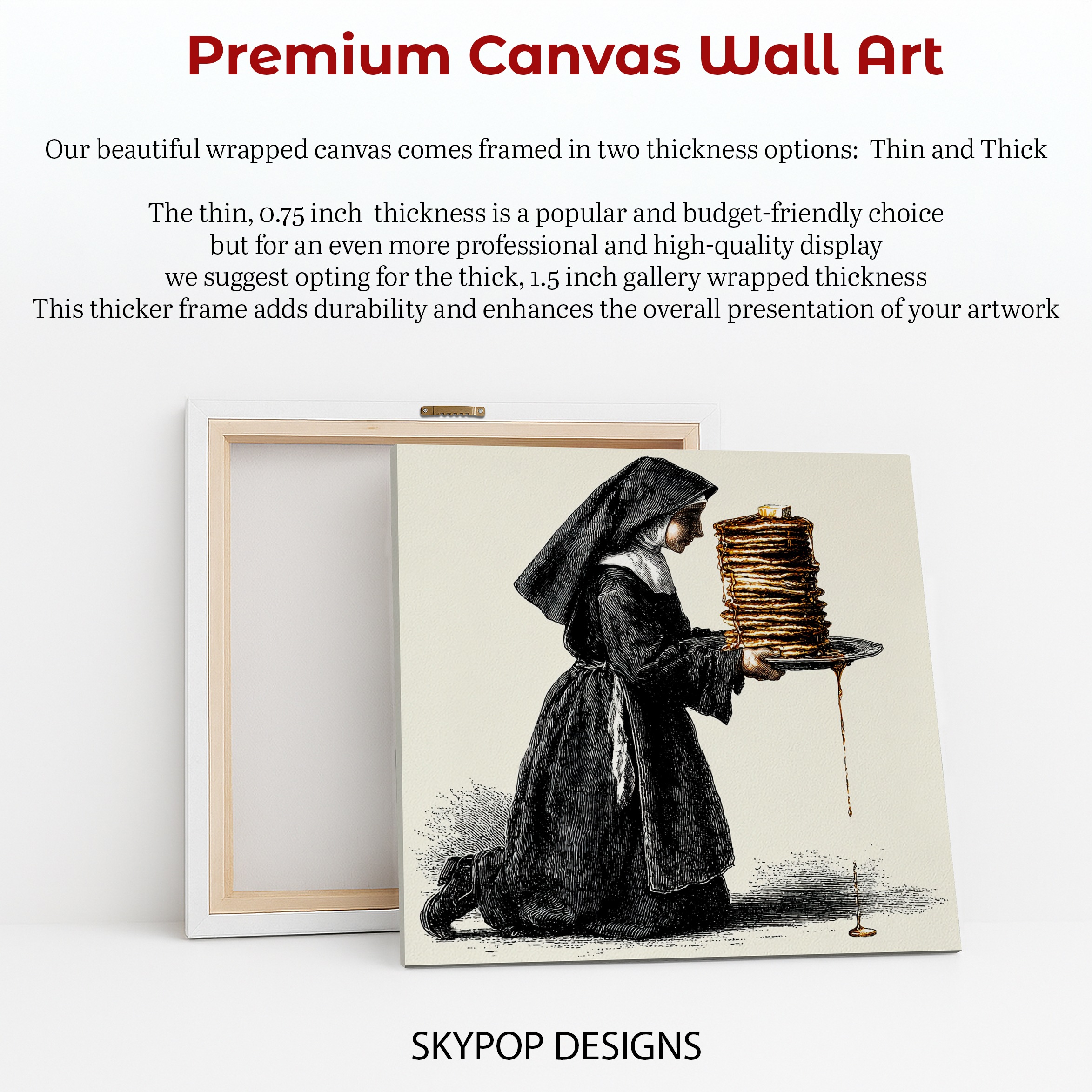 6.jpg Nun with Pancakes Art
