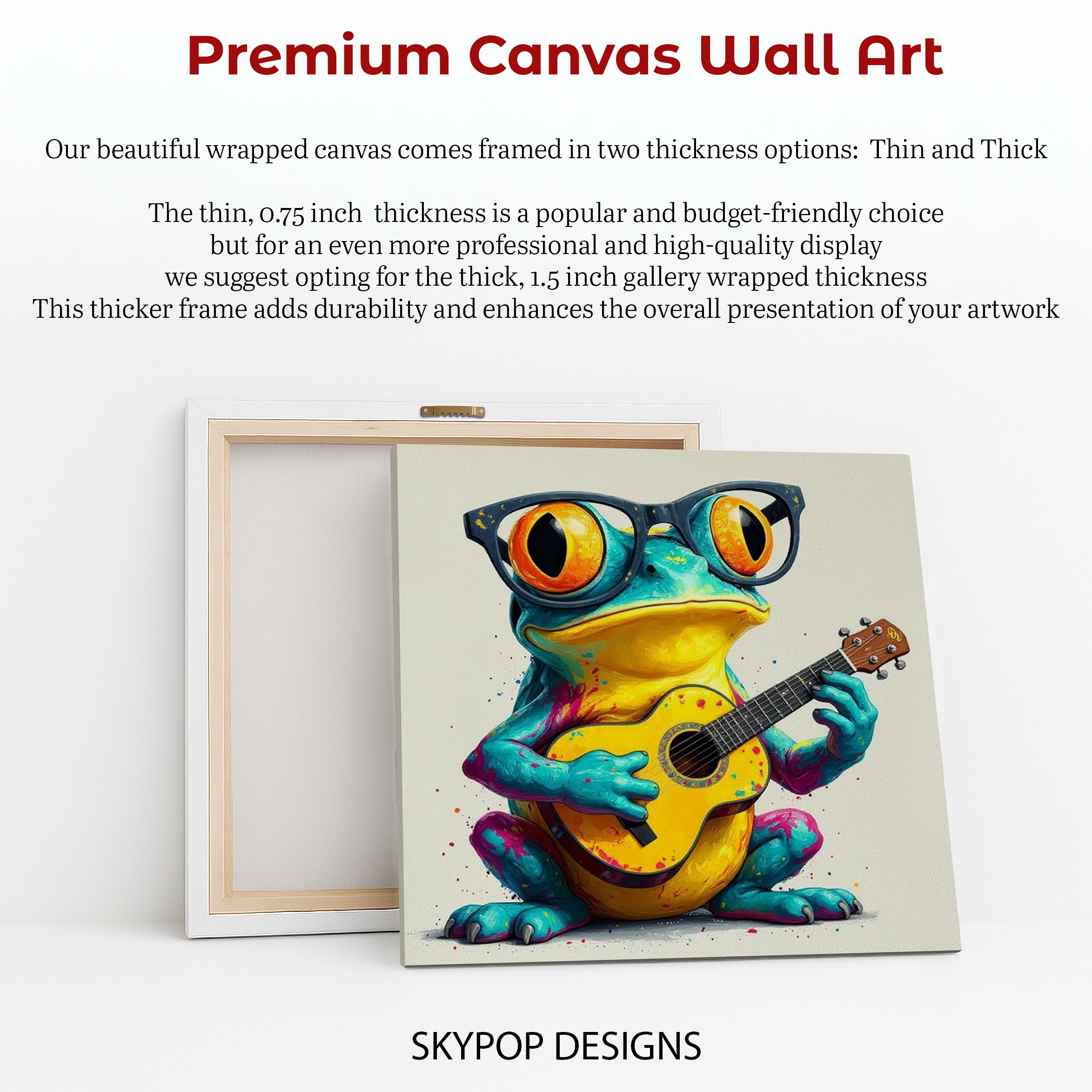 6.jpg Frog Playing Guitar Art