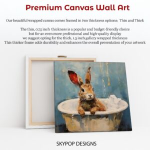 Bunny Bath Art