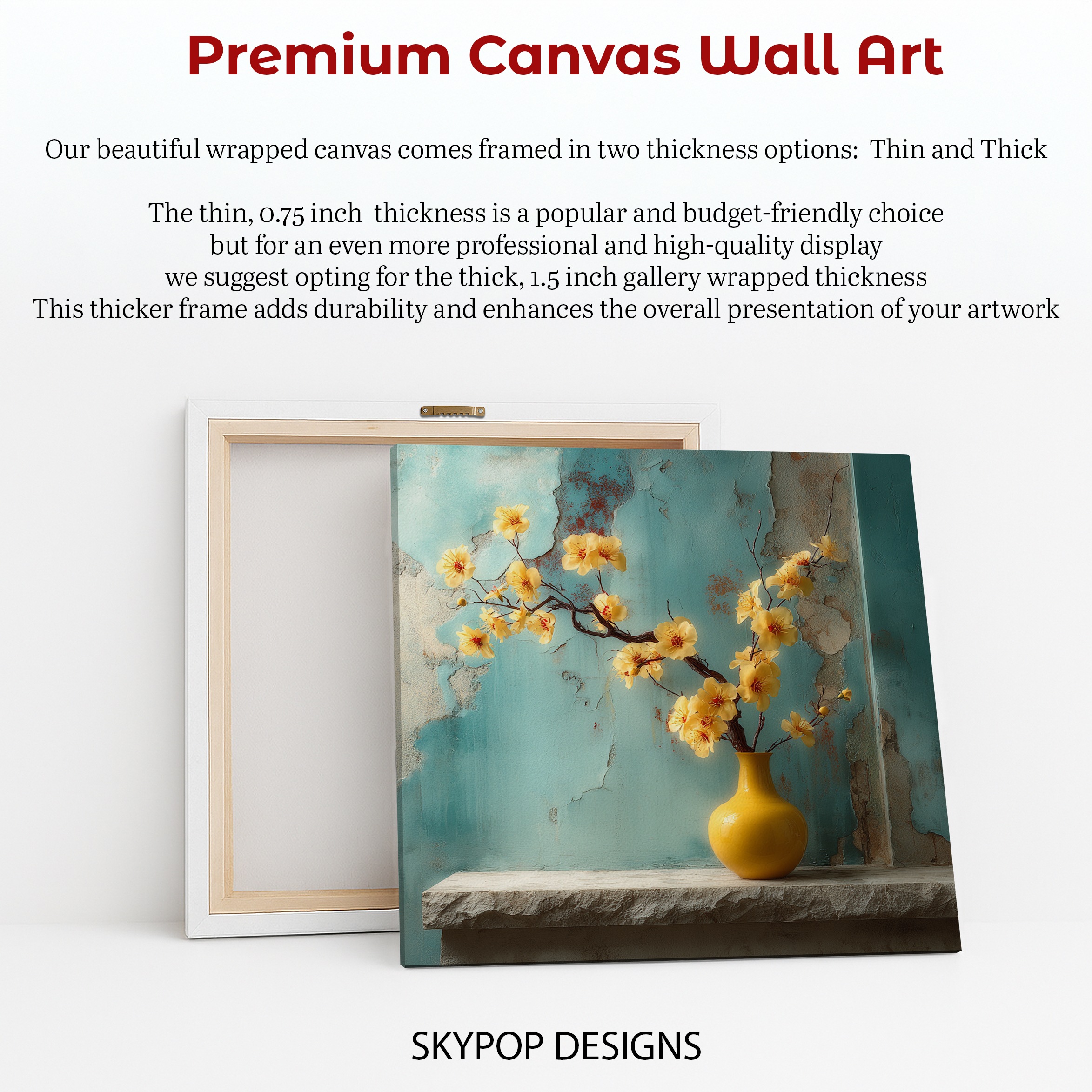 6.jpg Yellow Blossom Branch Art