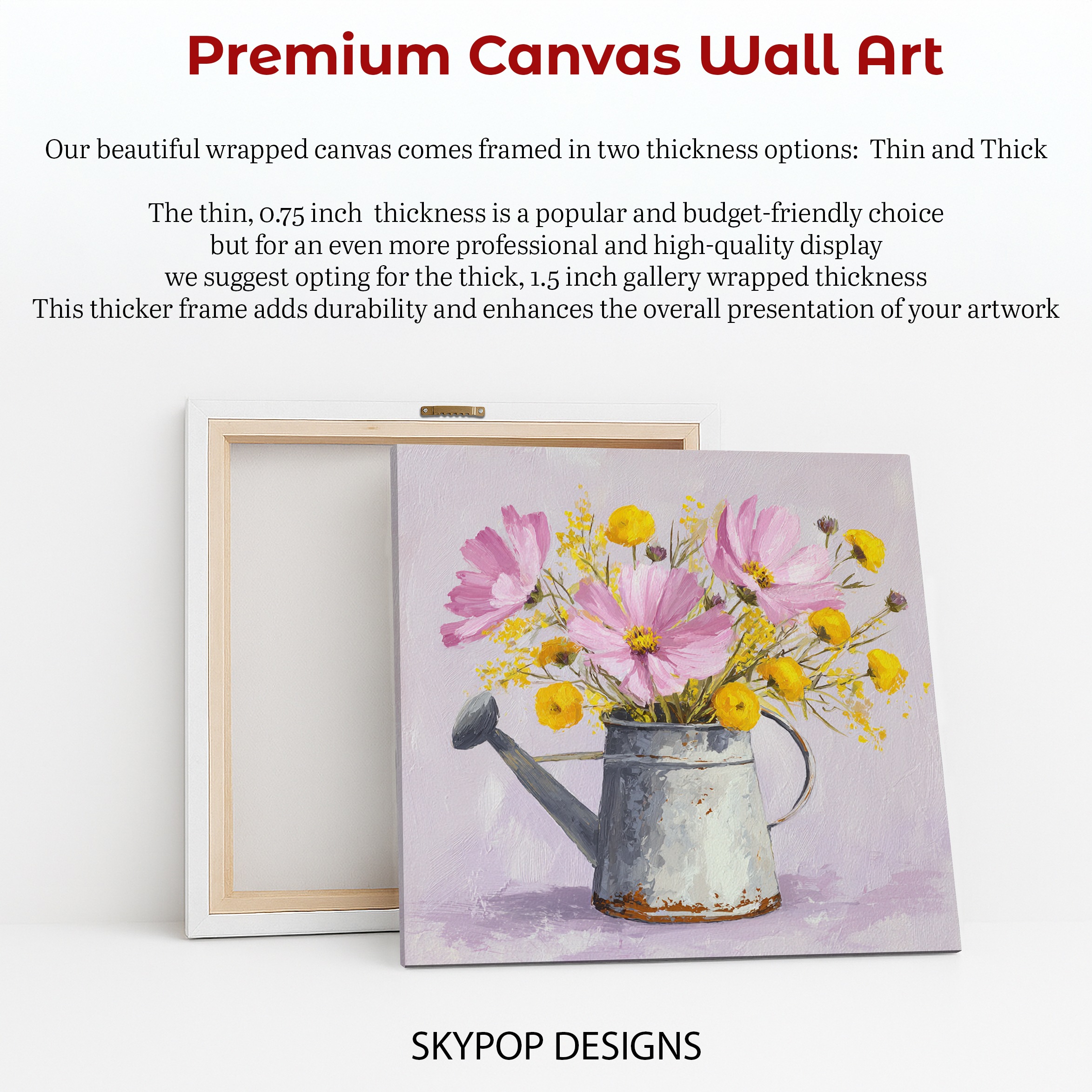 6.jpg Rustic Watering Can Bouquet Art