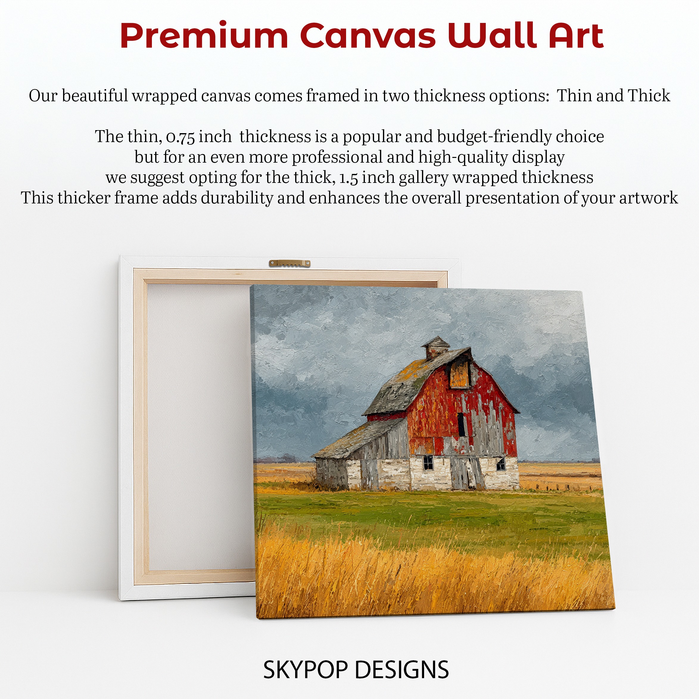 6.jpg Rustic Red Barn Art