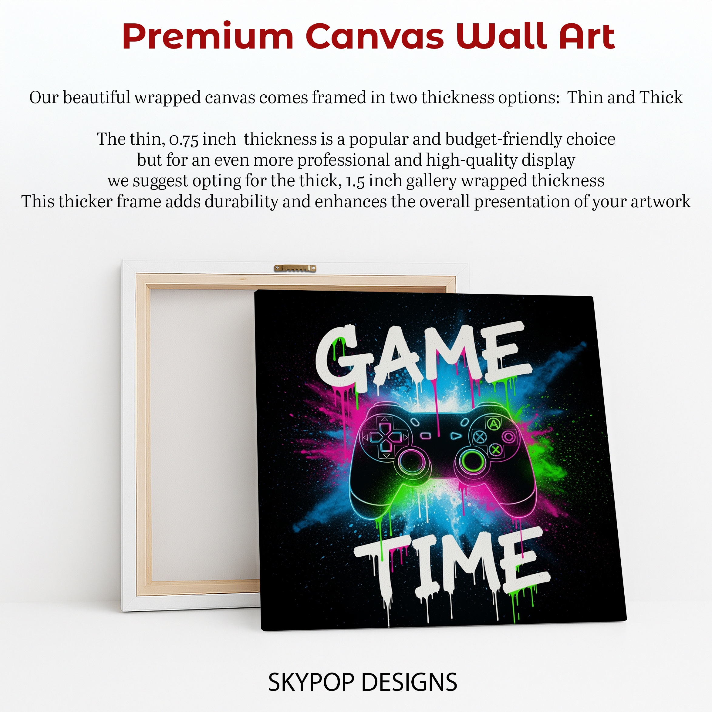 6.jpg Neon Gaming Controller Art