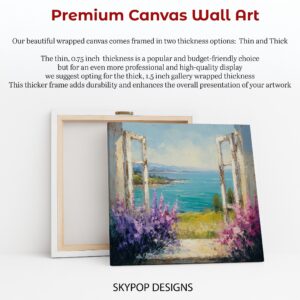 Open Window Ocean View Art