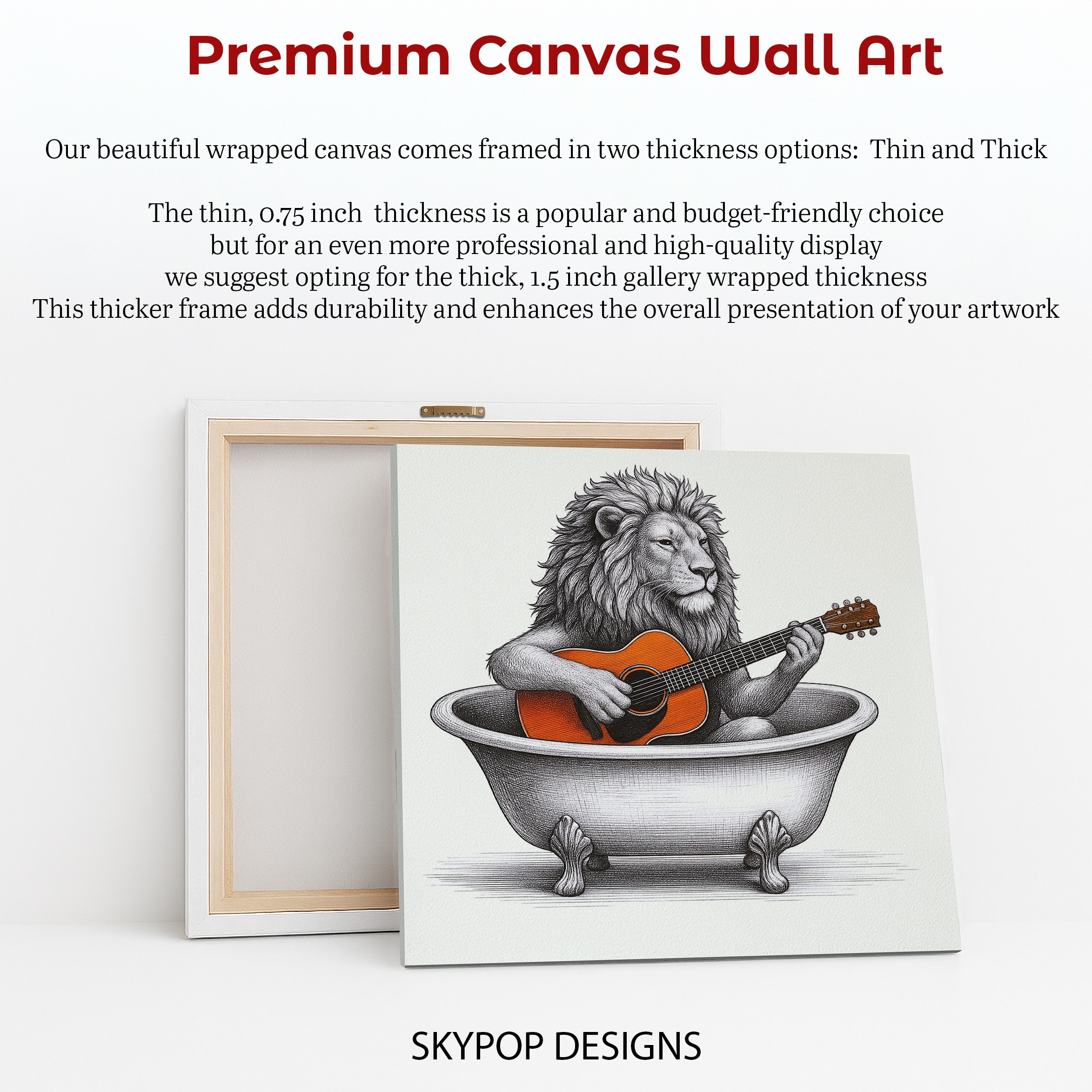 6.jpg Lion Guitar Art
