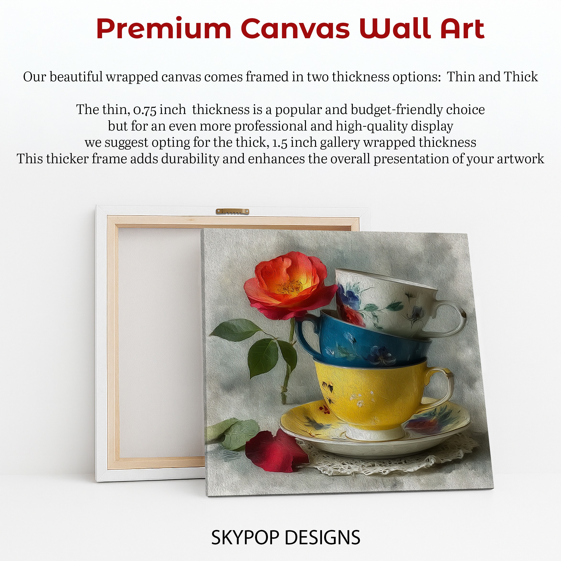 6.jpg Vintage Teacup Flower Art