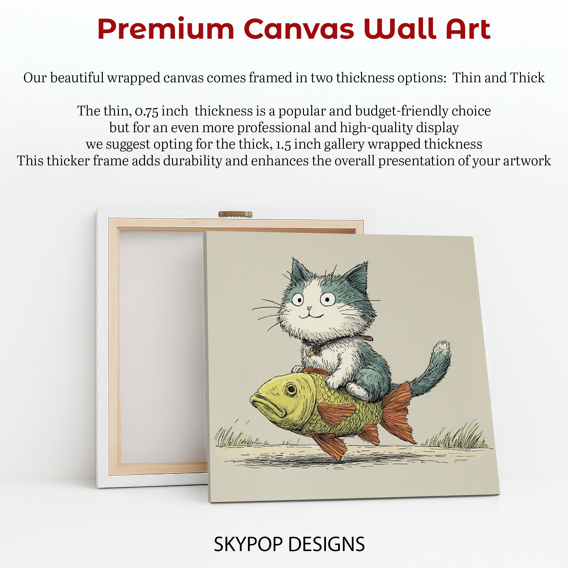 6.jpg Cat Fish Ride Art