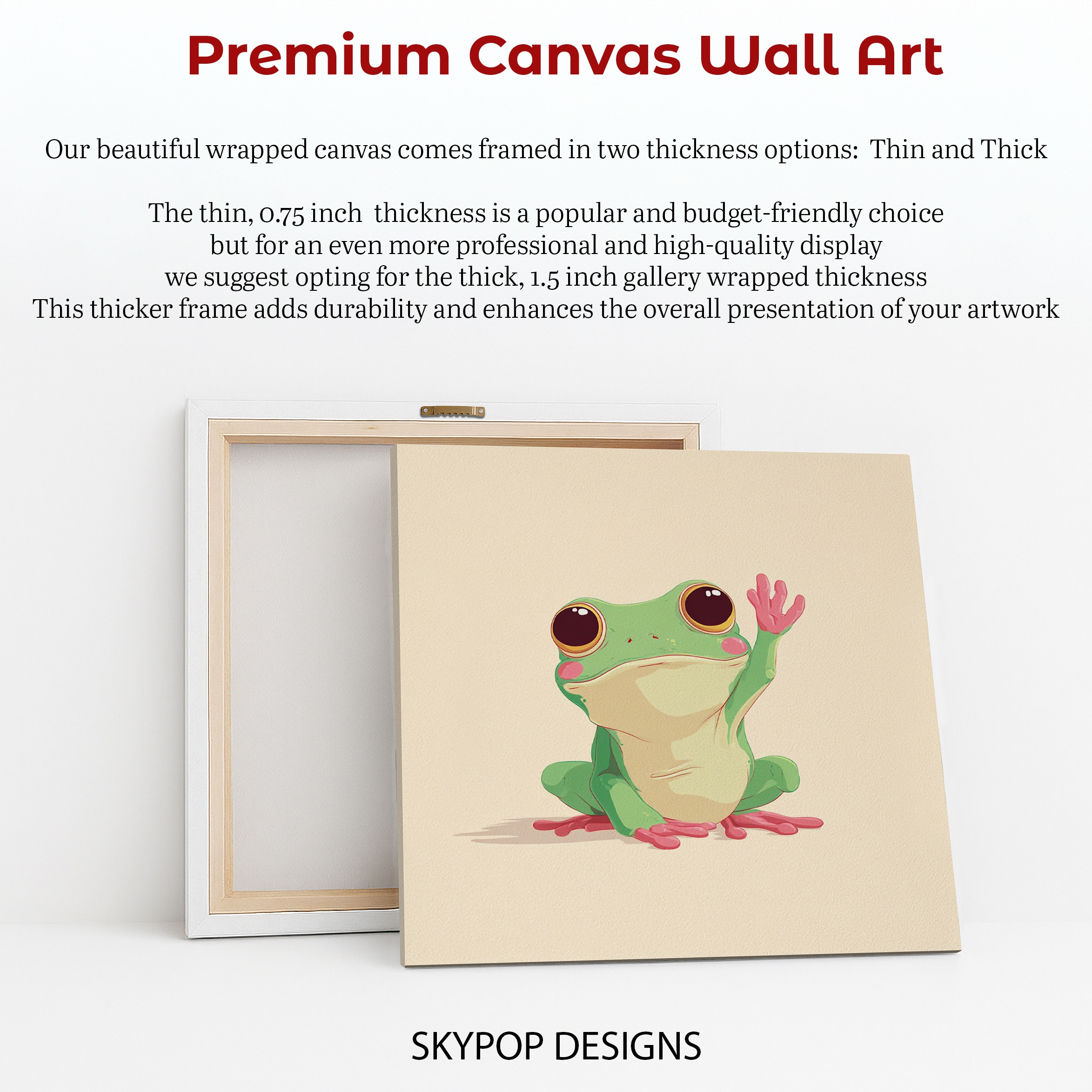 6.jpg Waving Frog Art