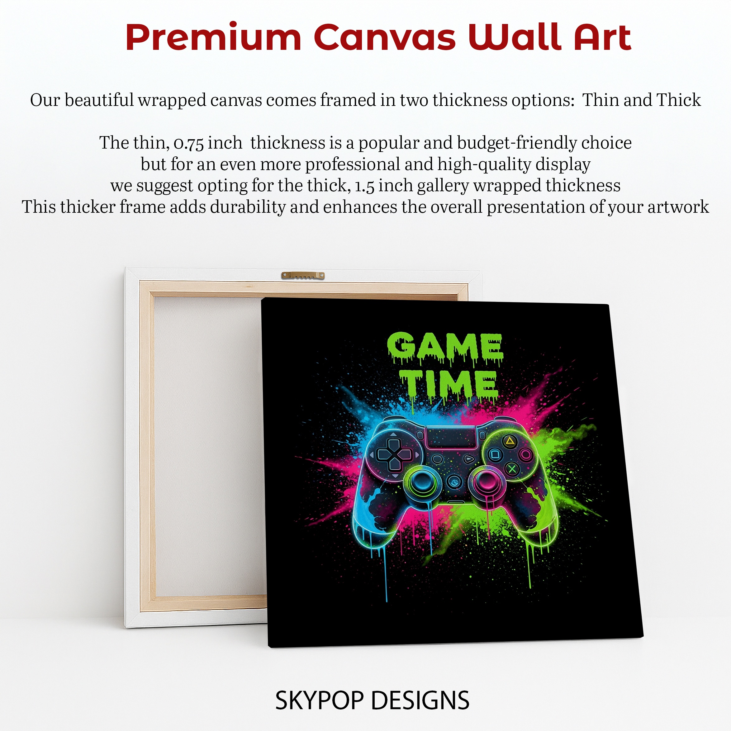 6.jpg Neon Gamer Controller Art