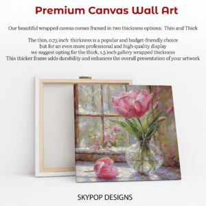 Pink Tulip Art