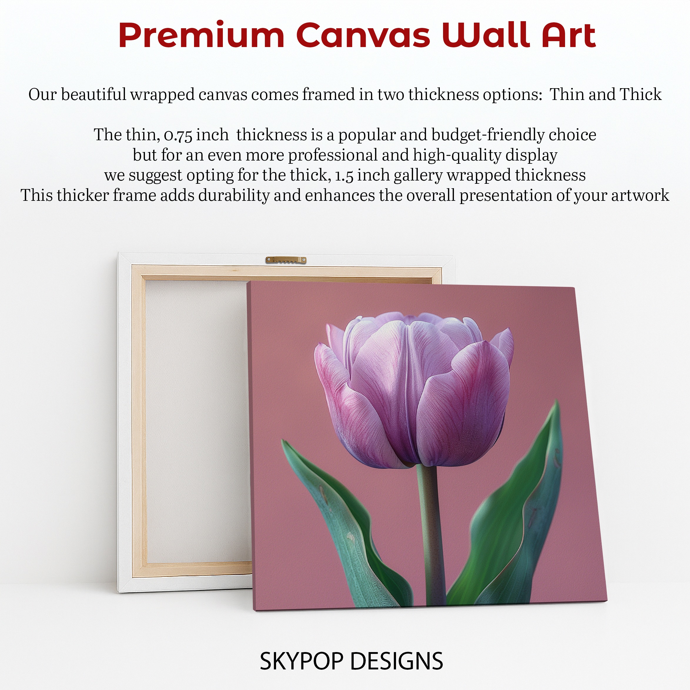 6.jpg Purple Tulip Art