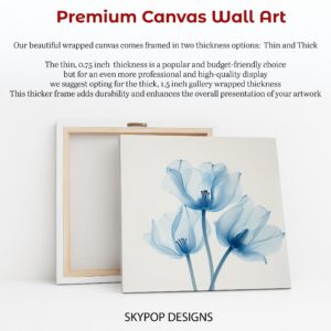 Blue Tulip Art