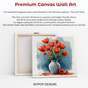 Tulip Bouquet Art