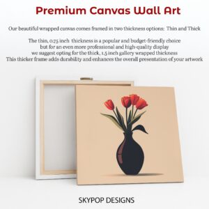 Red Tulips Art