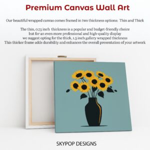 Sunflower Bouquet Art