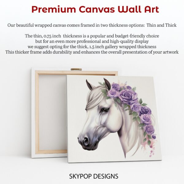 Horse Rose Art