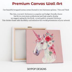 Unicorn Floral Art
