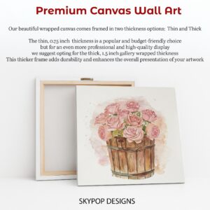 Rose Bucket Art