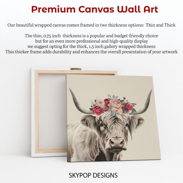 Highland Cow Art