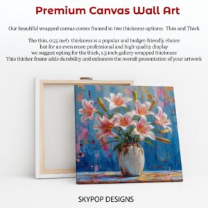 Lily Vase Art