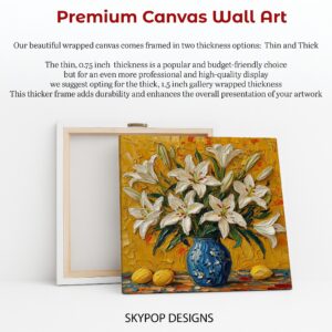 Lily Vase Art