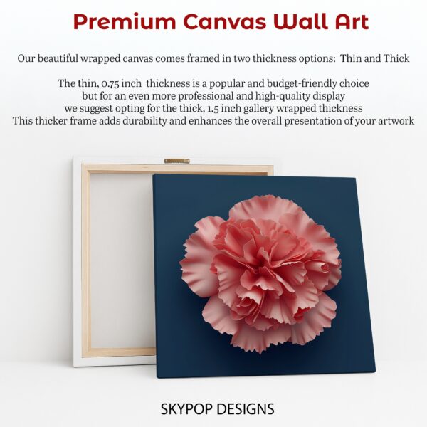 Pink Carnation Art