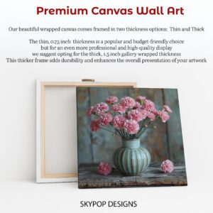 Pink Carnations Art