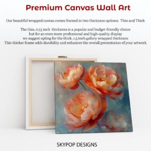 Peony Blooms Art