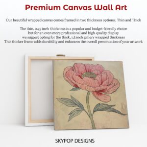 Pink Peony Art