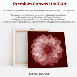 Dahlia Flower Art