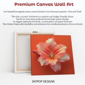 Amaryllis Bloom Art