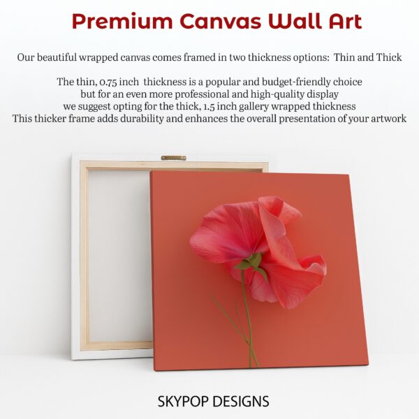 Sweet Pea Bloom Art