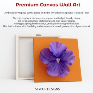 Pansy Blossom Art