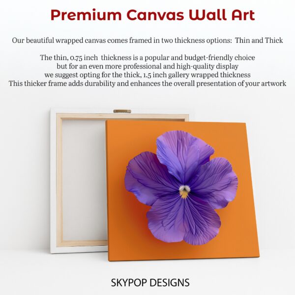 Pansy Blossom Art