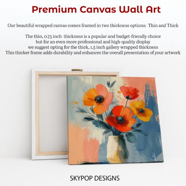 Poppy Bouquet Floral Art