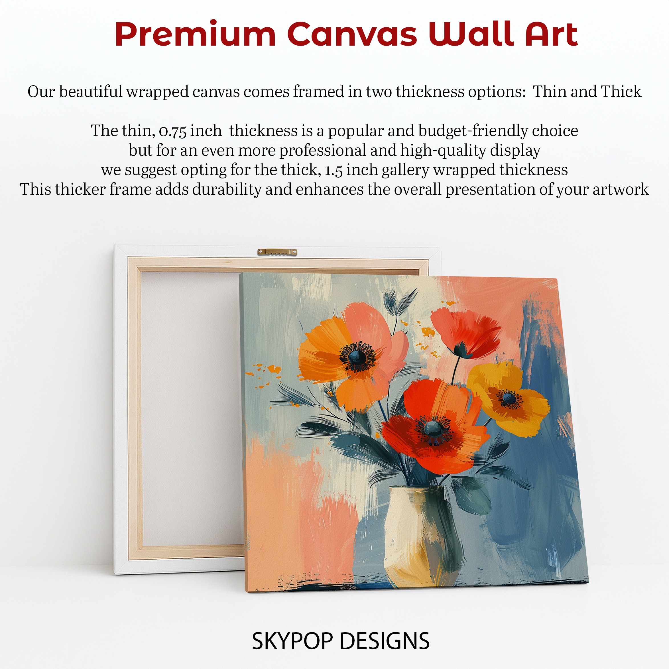 6.jpg Poppy Bouquet Floral Art