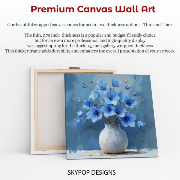 Bluebell Vase Art