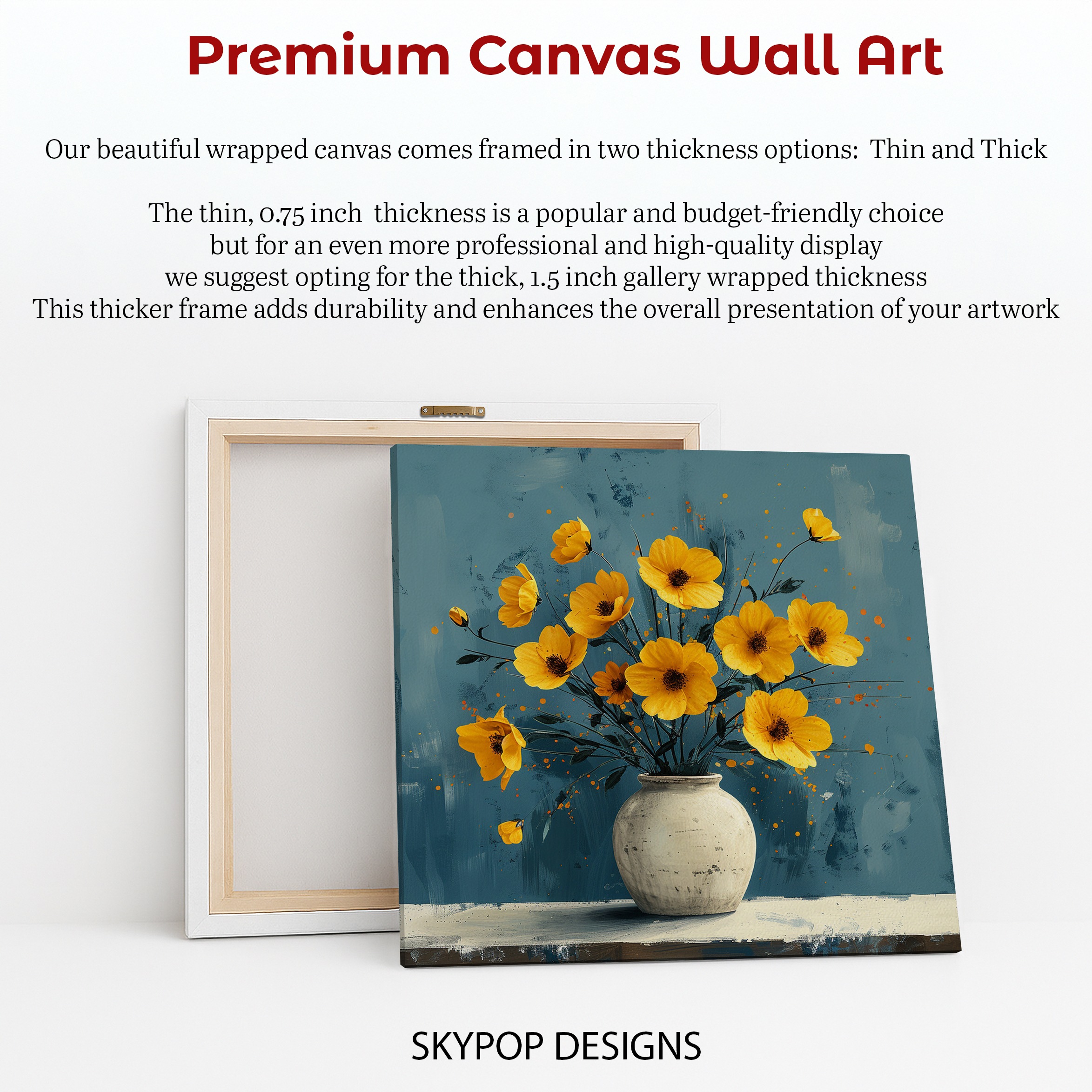 6.jpg Yellow Cosmos Flower Art