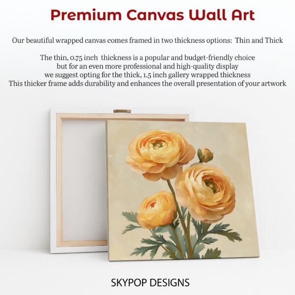 Ranunculus Blooms Art