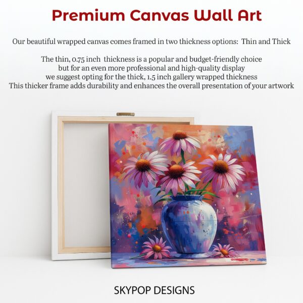Echinacea Flower Art