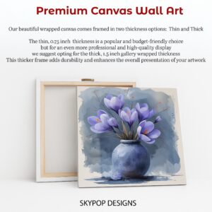 Crocus Vase Art
