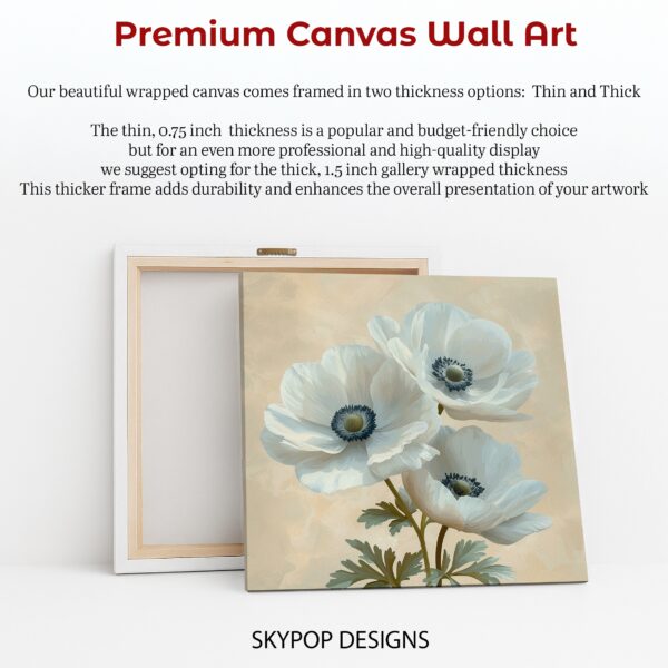 Anemone Flower Art