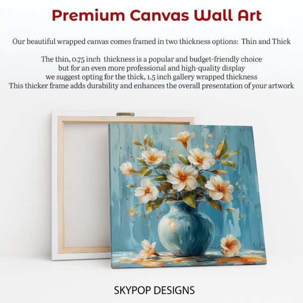 Coastal Bloom Still Life Art