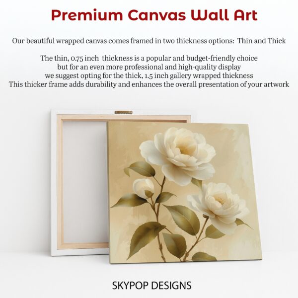 Camellia Flower Art