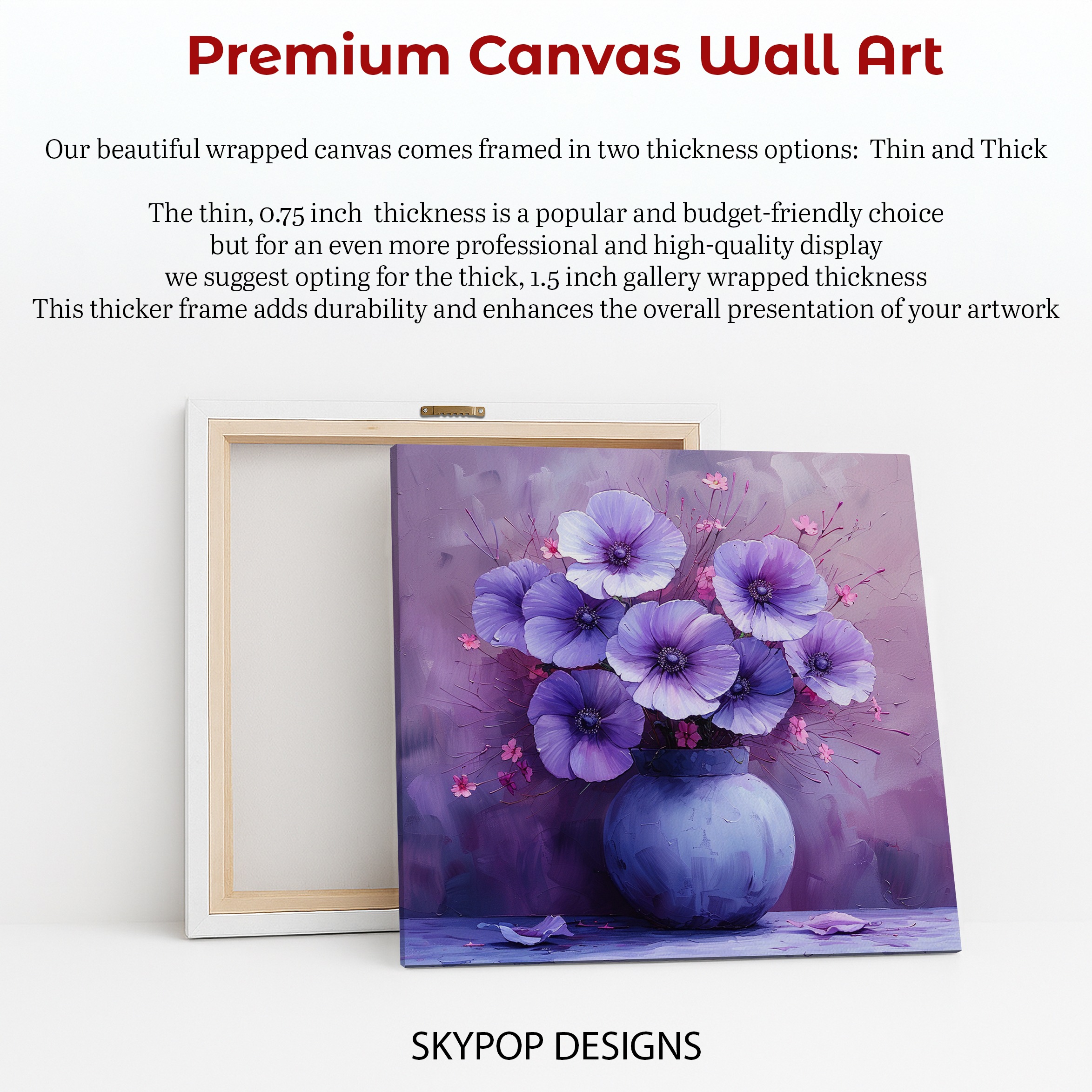 6.jpg Purple Poppy Garden Art