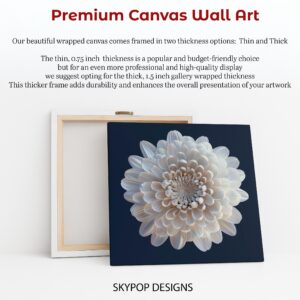 White Chrysanthemum Art