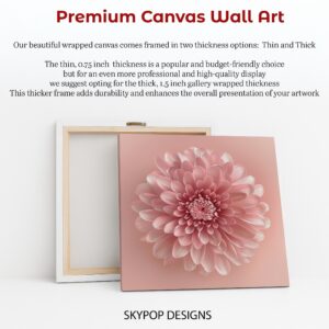 Pink Chrysanthemum Blossom Art